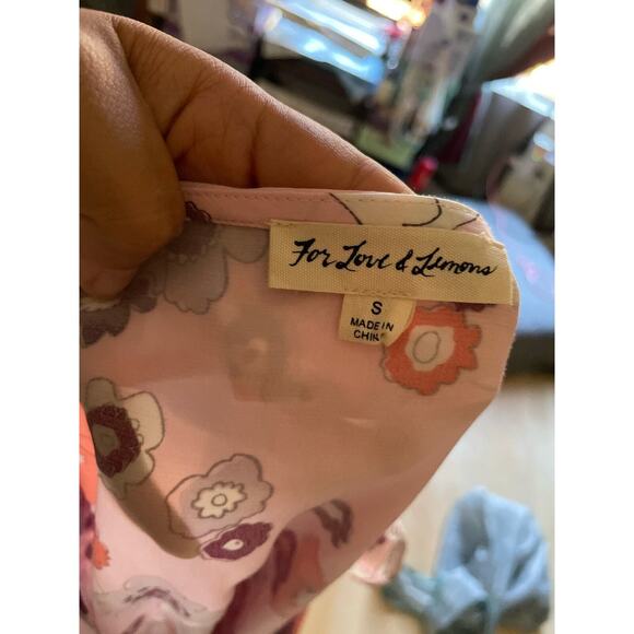 For Love and Lemons Magnolia Trapeze Mini Dress size S - Picture 7 of 10